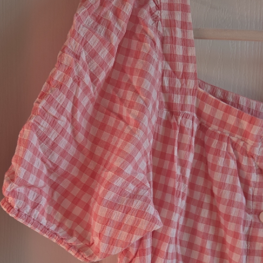 beachlunchlounge Pink Gingham Dress - Picture 4 of 8